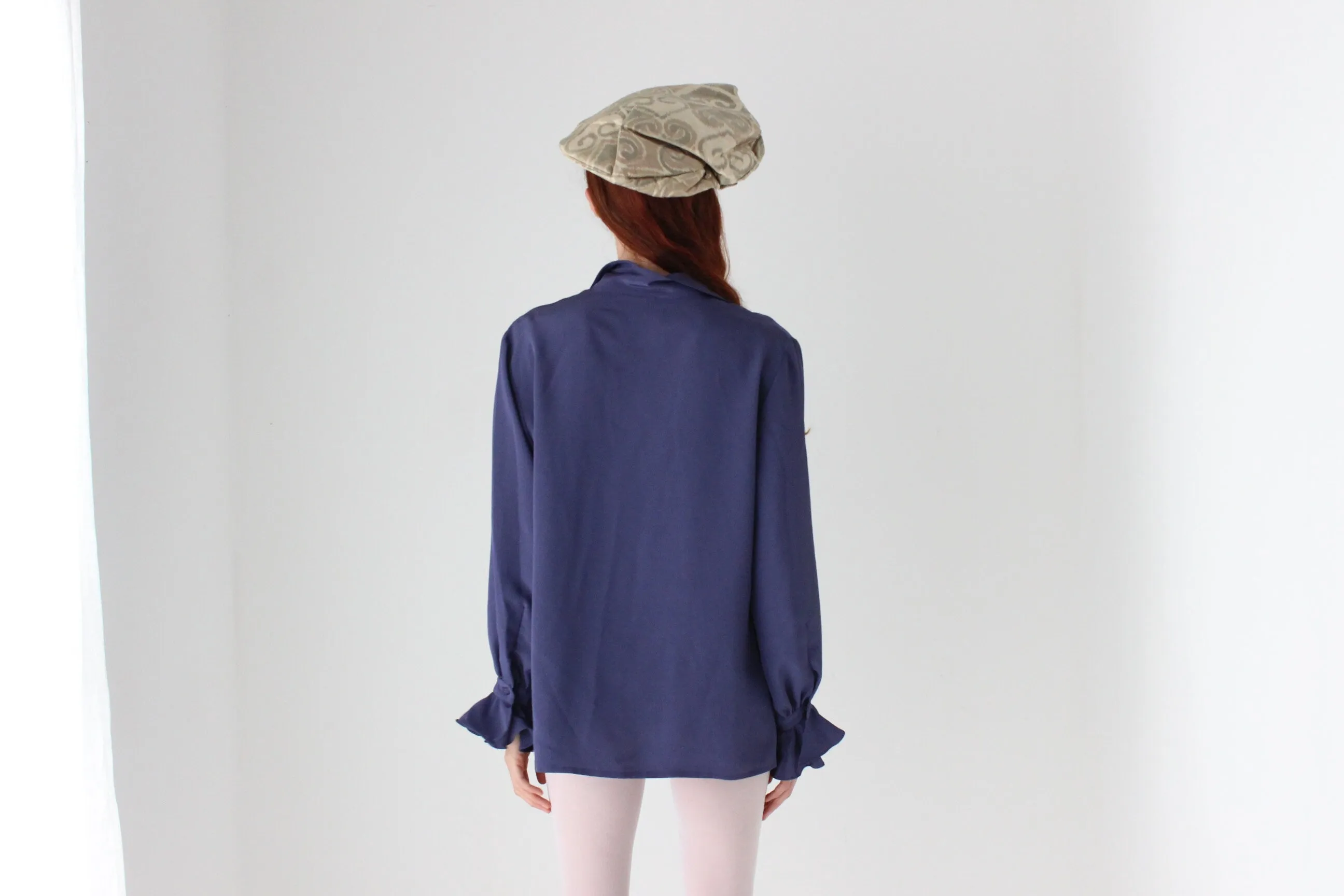 80s Shakespearean Ruffle Frill Wrist Shirt