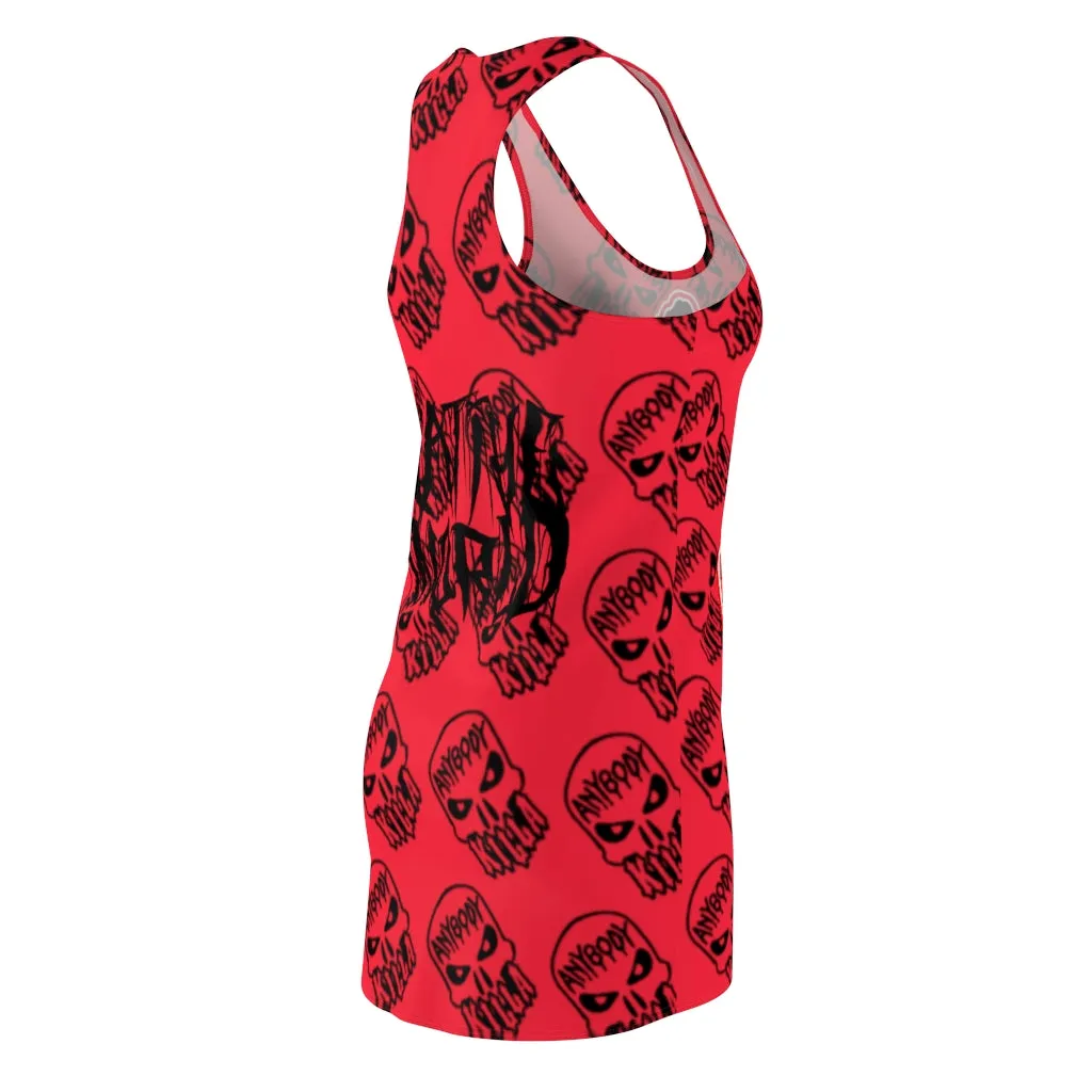 ABK Cartoon Women's Cut & Sew Racerback Dress