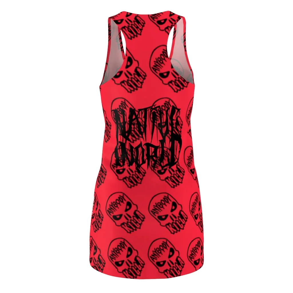 ABK Cartoon Women's Cut & Sew Racerback Dress