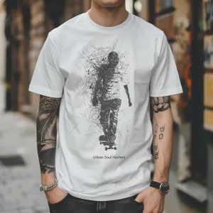 Abstract Skateboarder T-Shirt