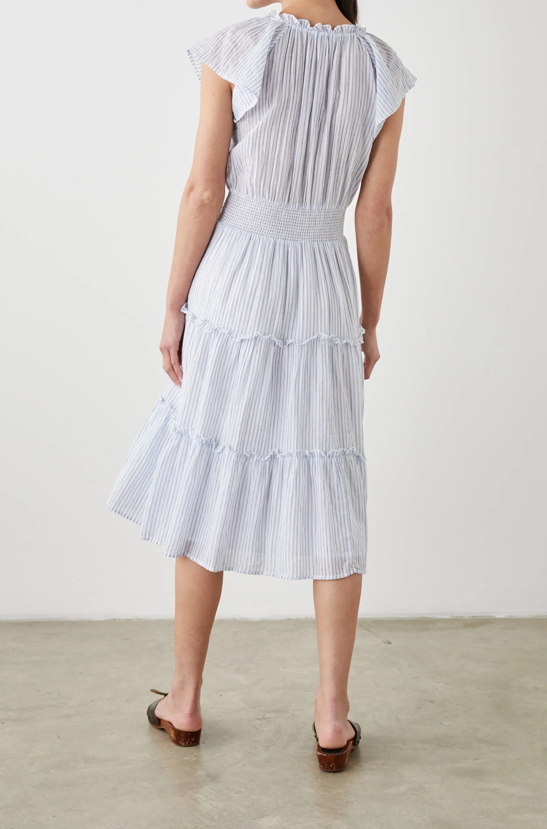 AMELLIA DRESS - CINO STRIPE
