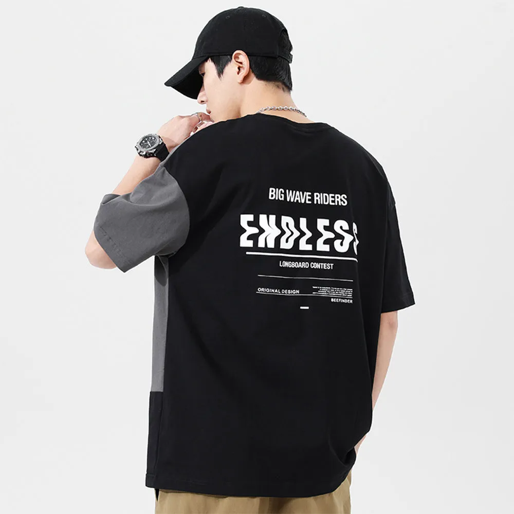 American 230g Heavy Cotton Matching Printing T-shirts