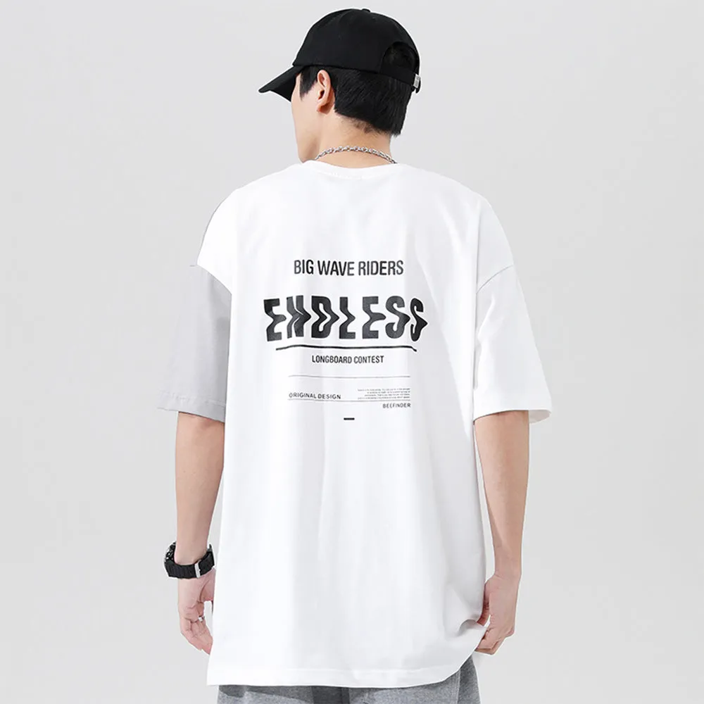 American 230g Heavy Cotton Matching Printing T-shirts