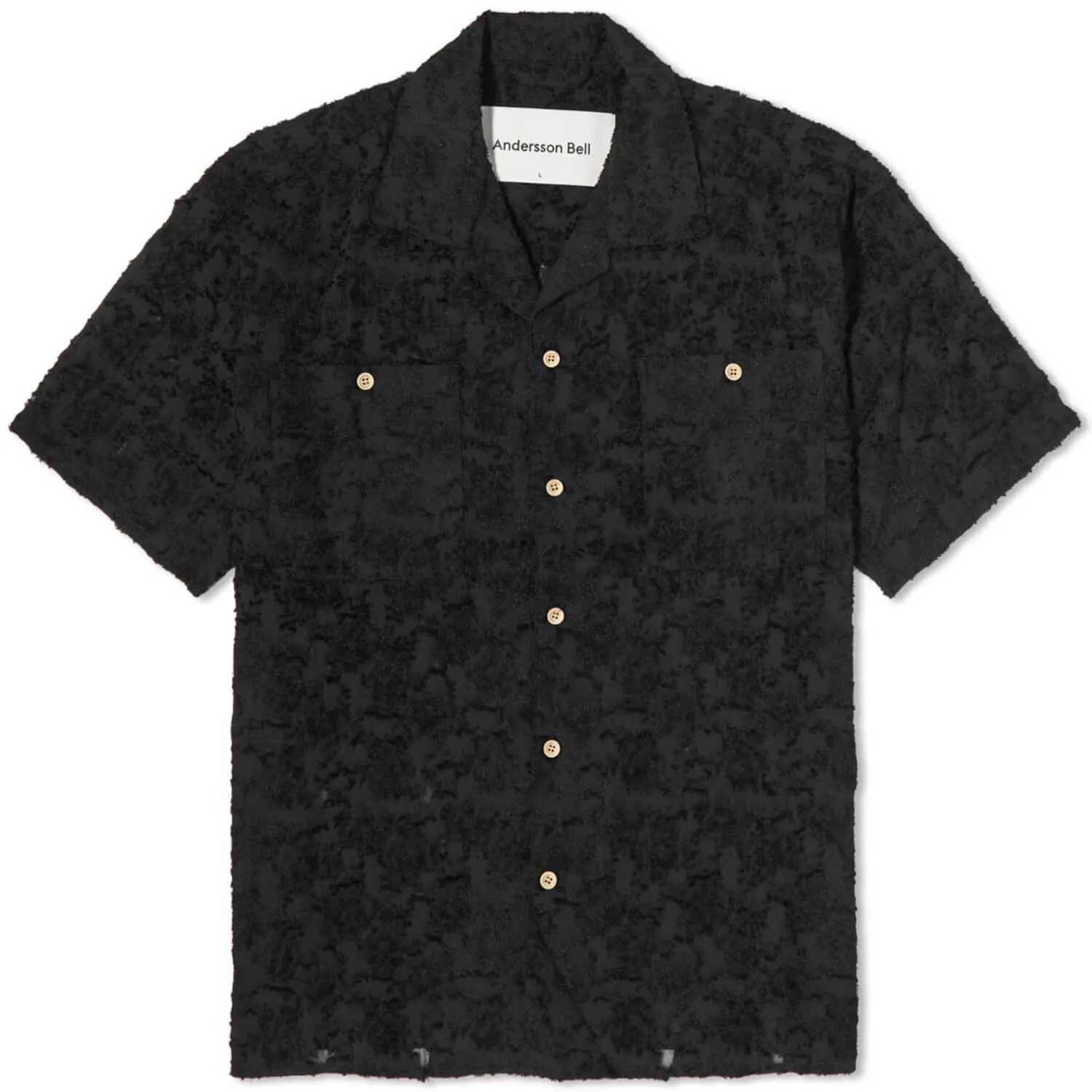 Andersson Bell Bali Vacation Shirt, black
