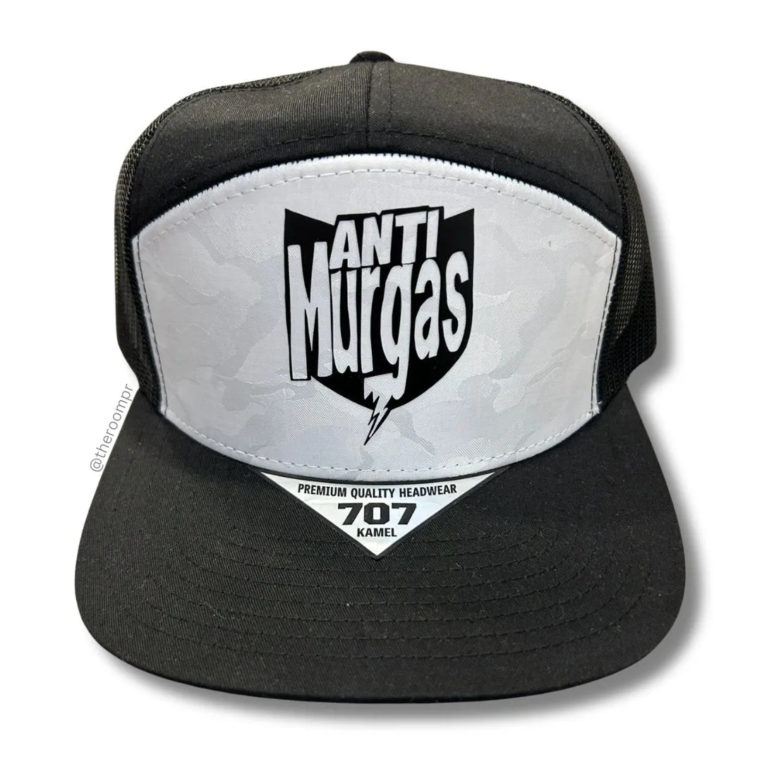 Anti Murgas Premium Trucker Hat - Black/ Light Camo