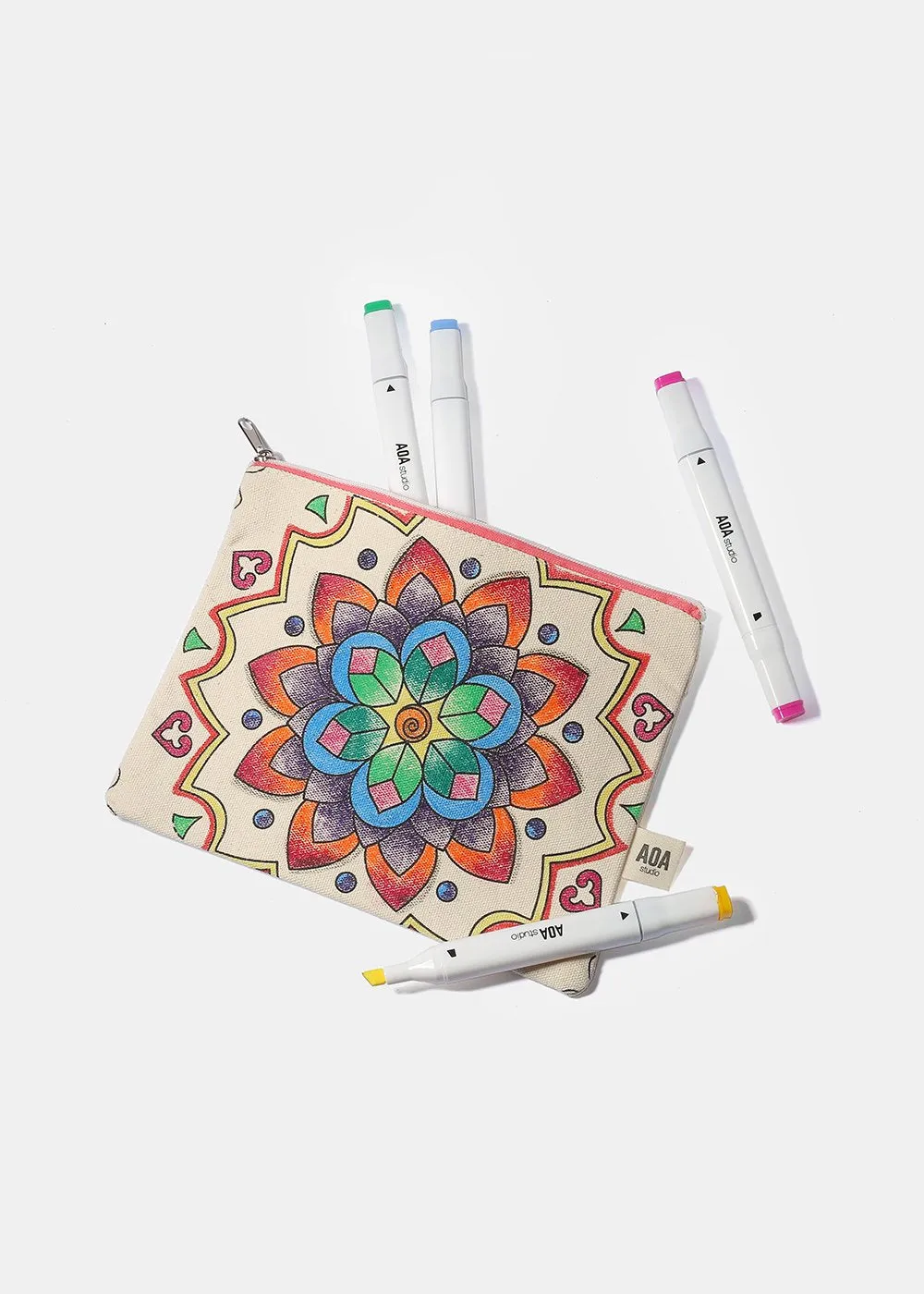 AOA Canvas Fabric Marker Set (12 colors)