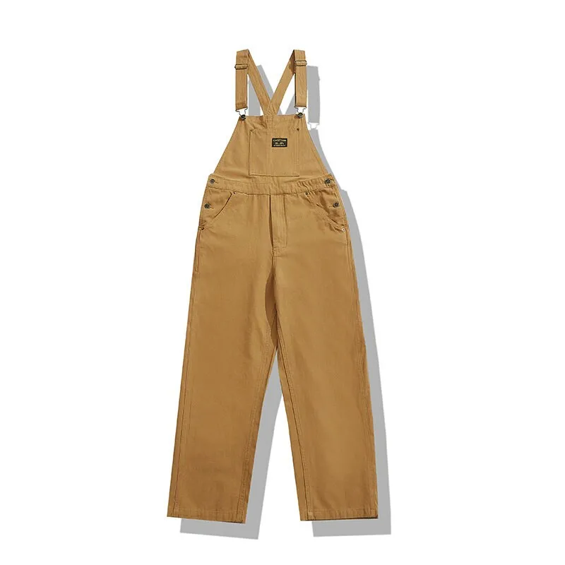 Ashore Shop Canvas Overall Suspenders for Work Pants and Cargo Trousers