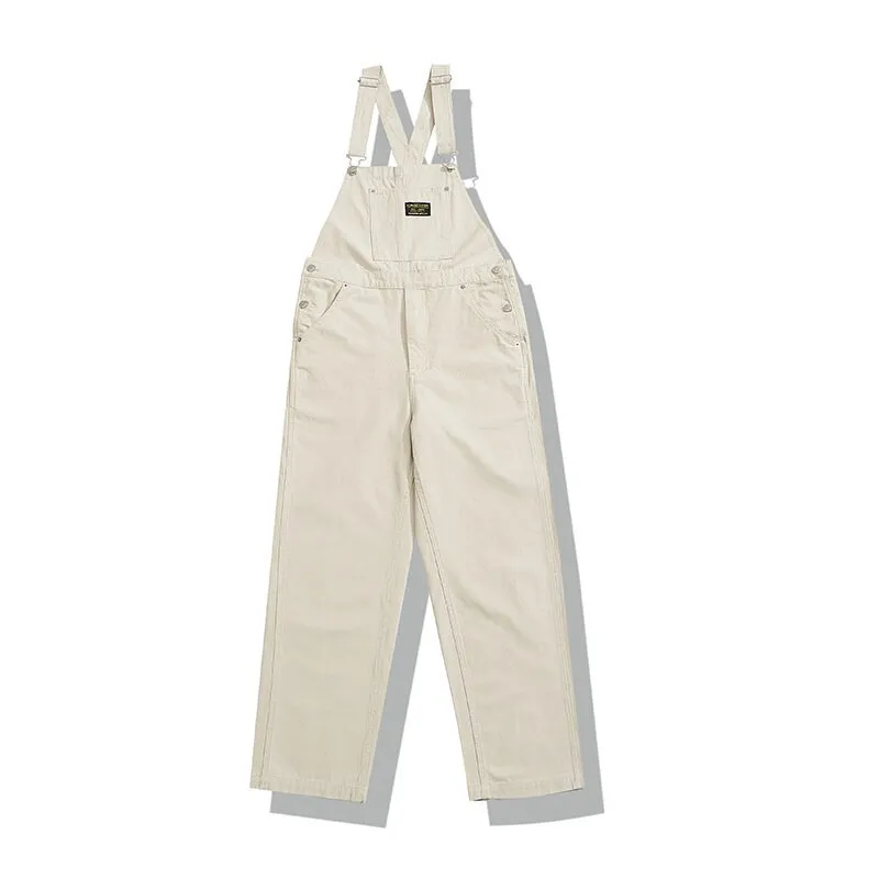 Ashore Shop Canvas Overall Suspenders for Work Pants and Cargo Trousers