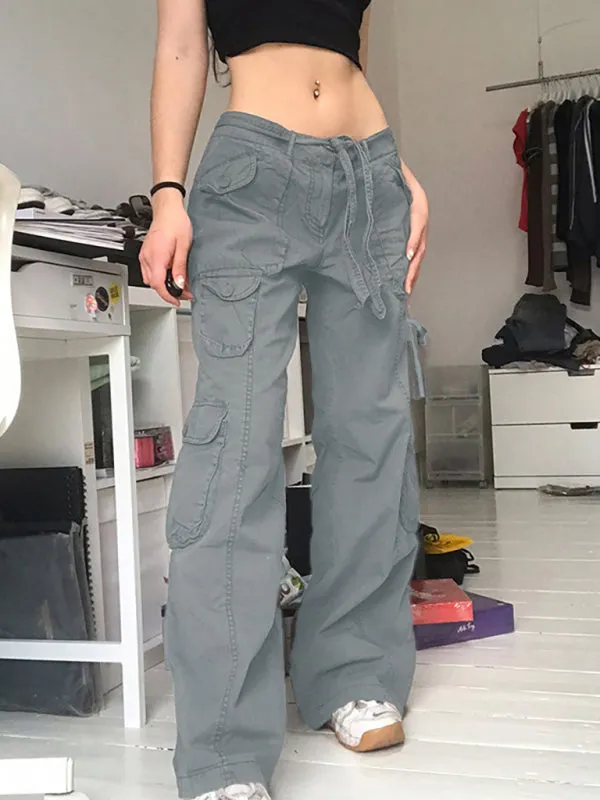 Avianna Women's Casual Vintage Workwear Wide Leg Loose Straight Jeans