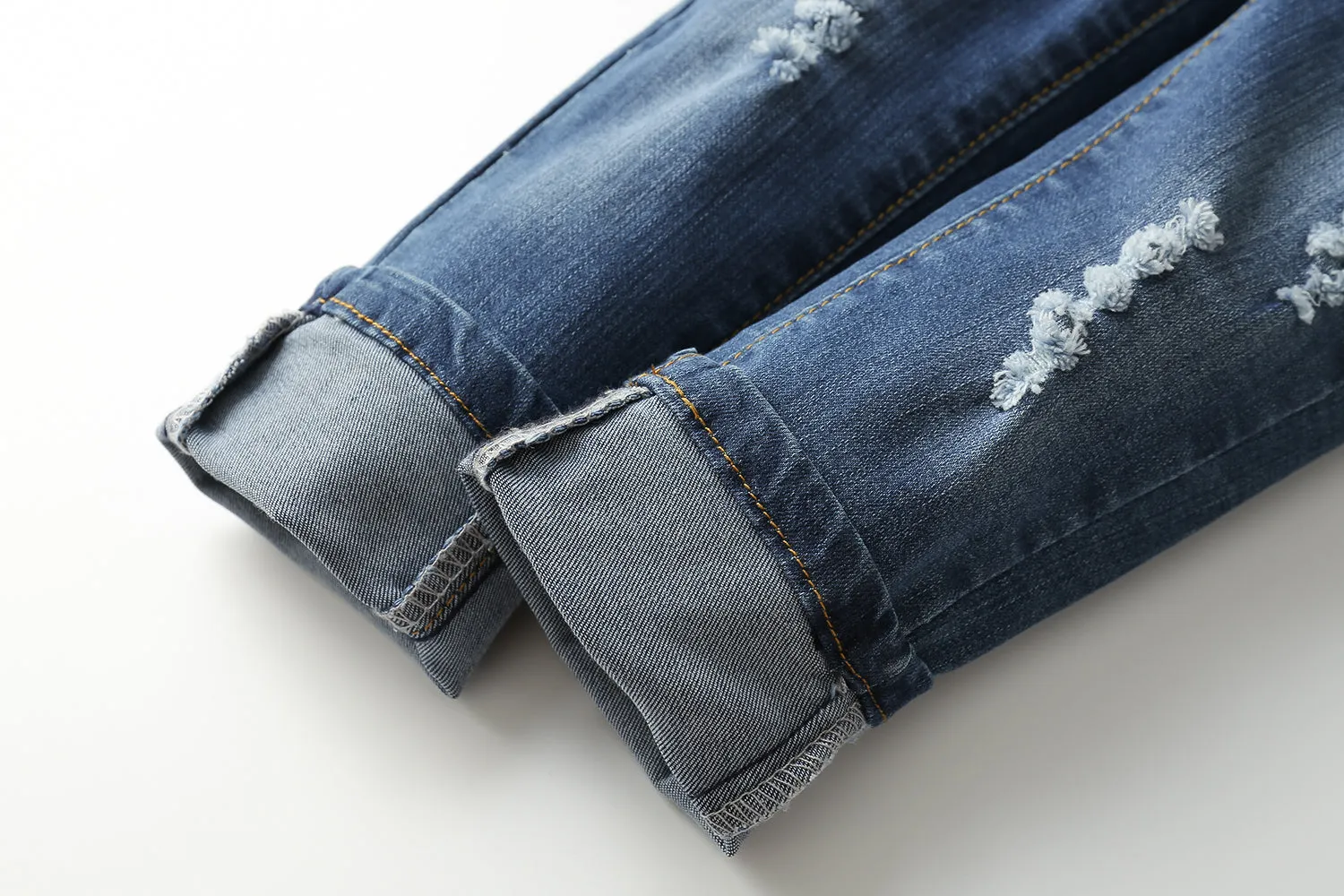 Baby Jeans Overalls Cute Denim Ripped Overalls