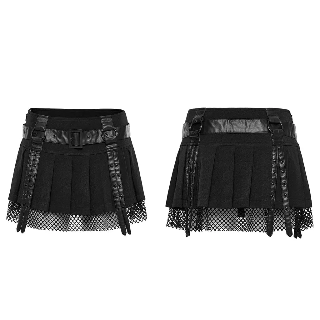 Beautifully Punk Mini Skirt