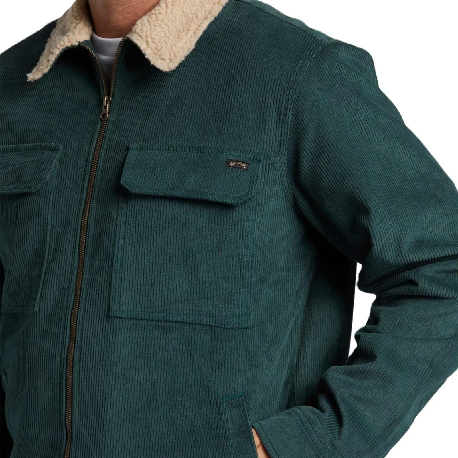 Billabong Mens Barlow Sherpa Bomber Jacket