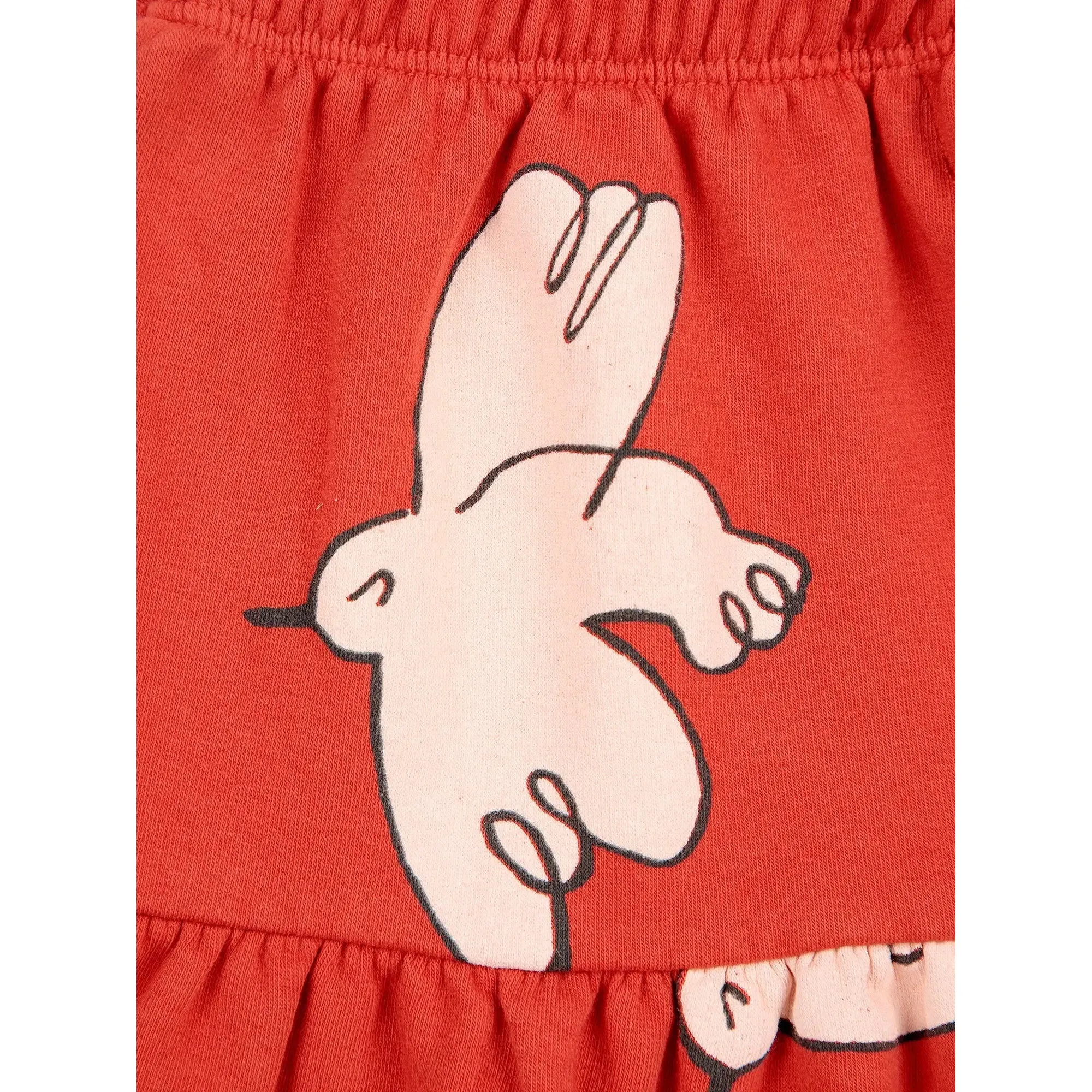 Bobo Choses Freedom Bird All Over Skirt - Red