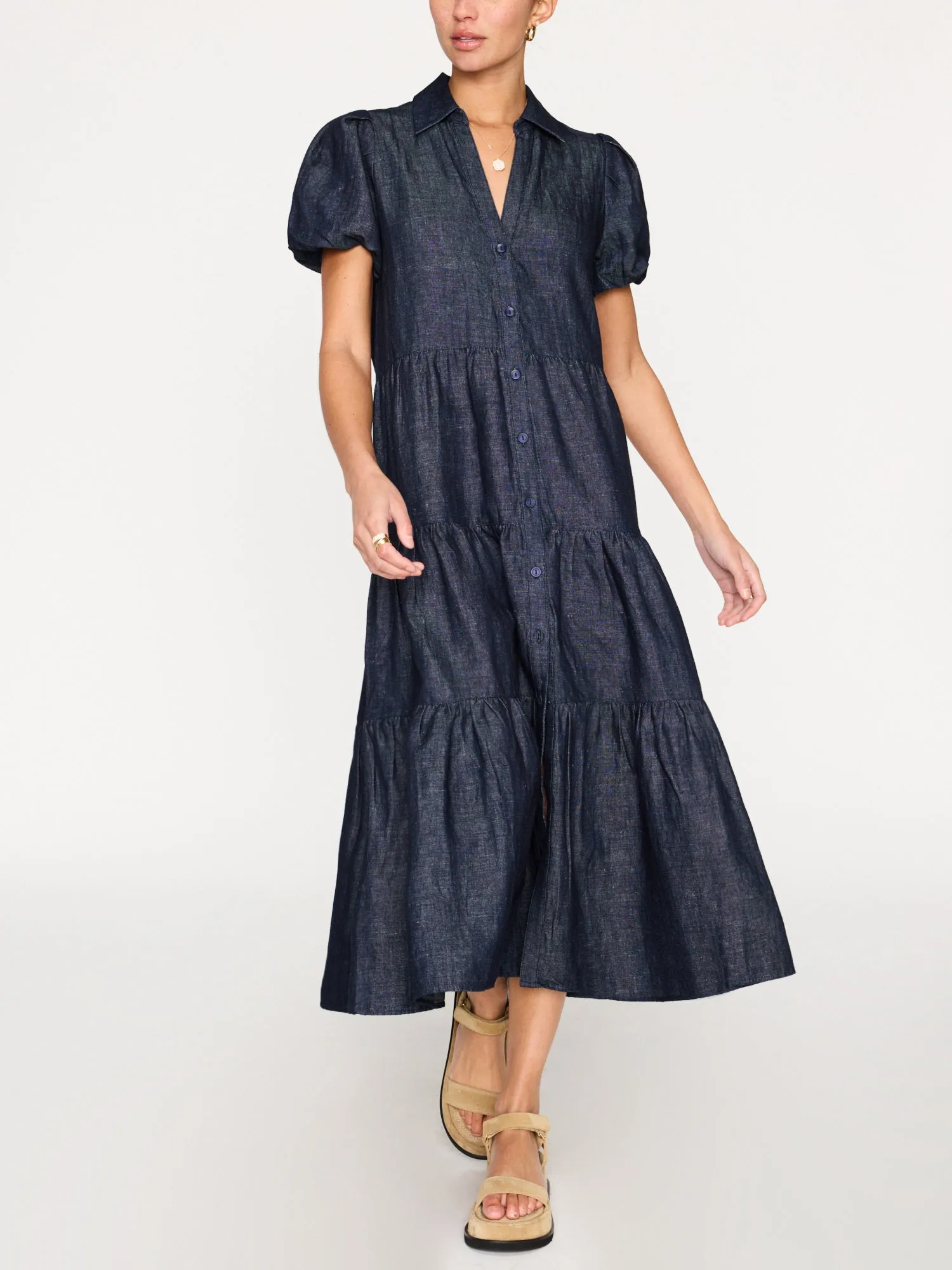 Brochu Walker - Havana Indigo Dress in Indigo