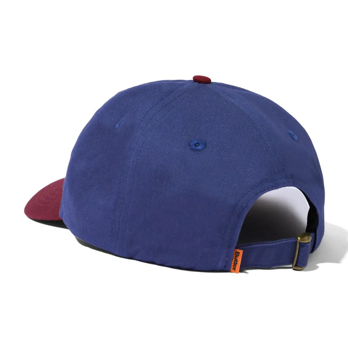 Butter Goods - Insect 6 Panel Cap Navy/Maroon