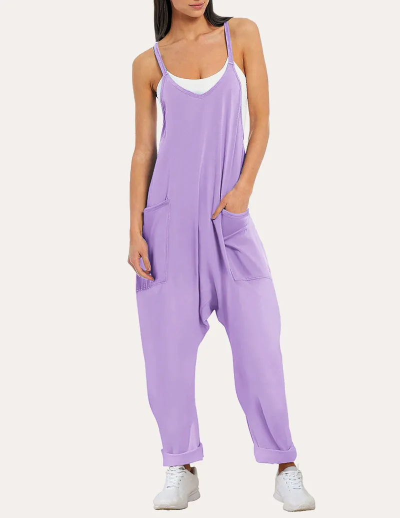 Casual Sleeveless Baggy Overalls (US Only)