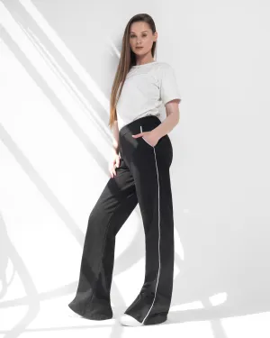 Contrast Piping Sweatpants