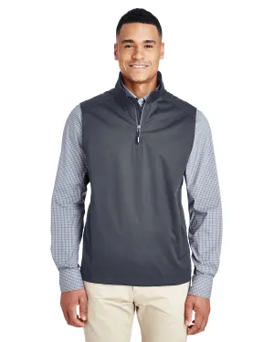 CORE365 Men's Techno Lite Three-Layer Knit Tech-Shell Quarter-Zip Vest