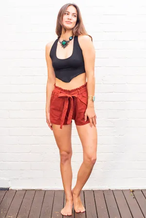 Cotton Tie Up Shorts