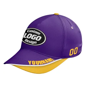 Custom Hat Sport Design Cap Stitched Adjustable Personalized Hats-D020105-14