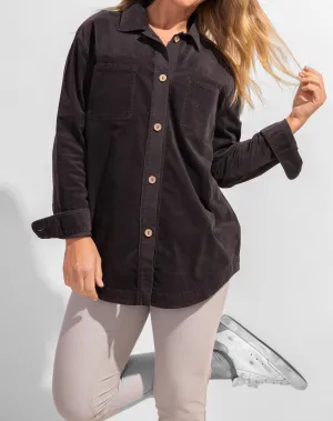Escape by Habitat - Stretch Cord Shacket FINAL SALE ITEM