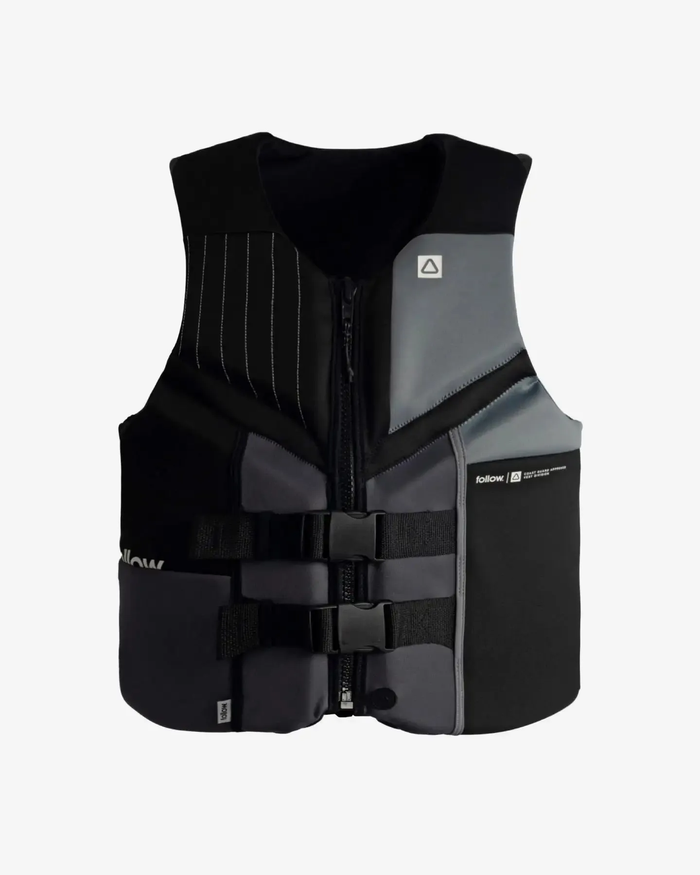 Follow Mens Cure 2 CGA Life Jacket - Black/Grey