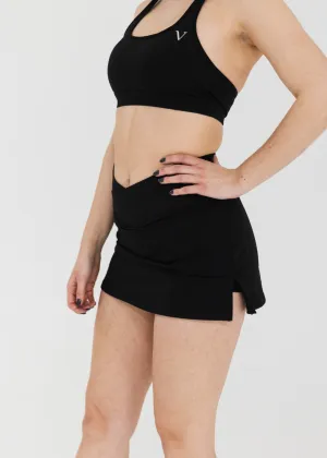Formfit Move Crossover Tennis Skirt Black