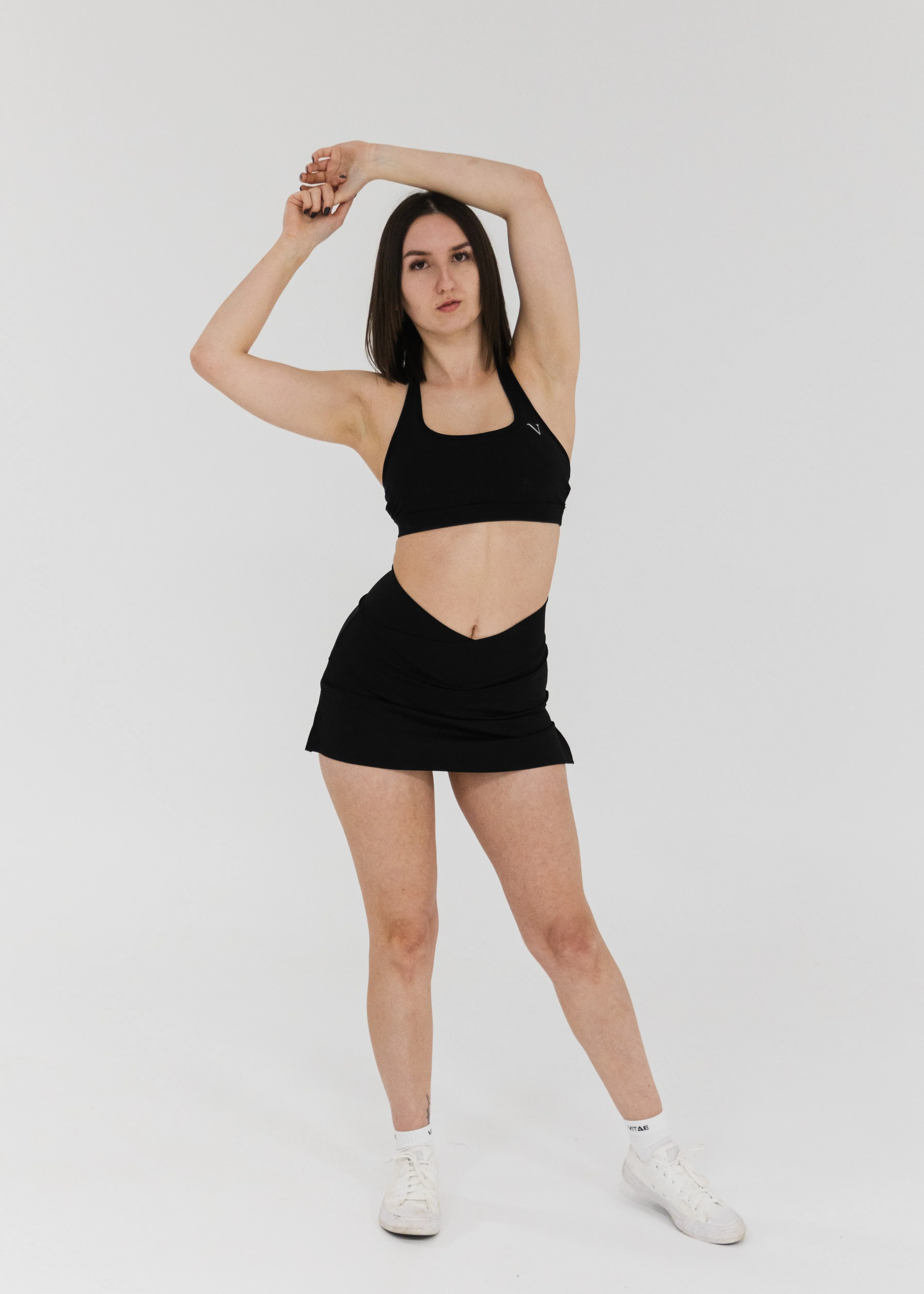 Formfit Move Crossover Tennis Skirt Black