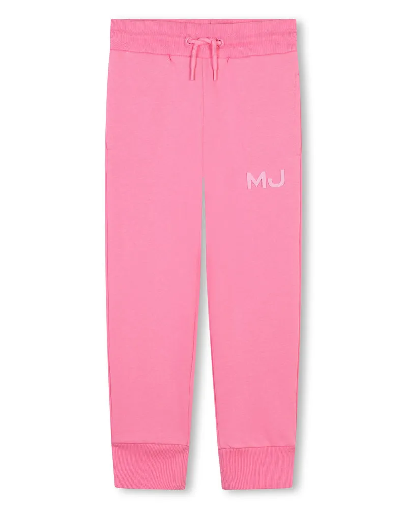 Girls Fuchsia Track Pants