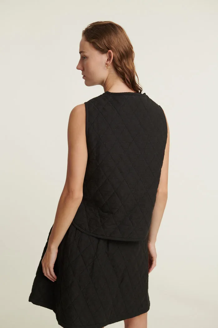 Hanna Vest - Black