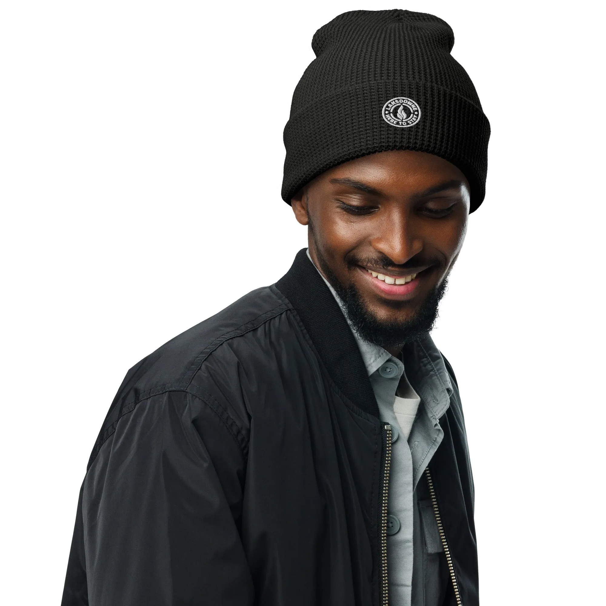Here to Stay - Waffle Beanie