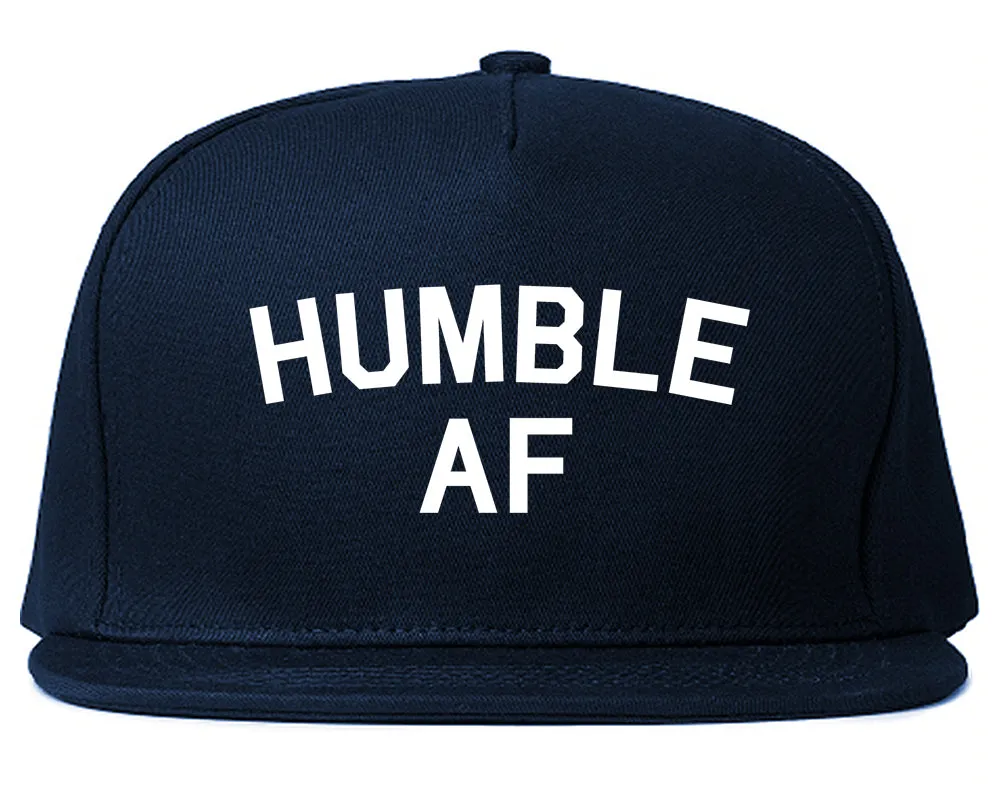 Humble AF Funny Mens Snapback Hat