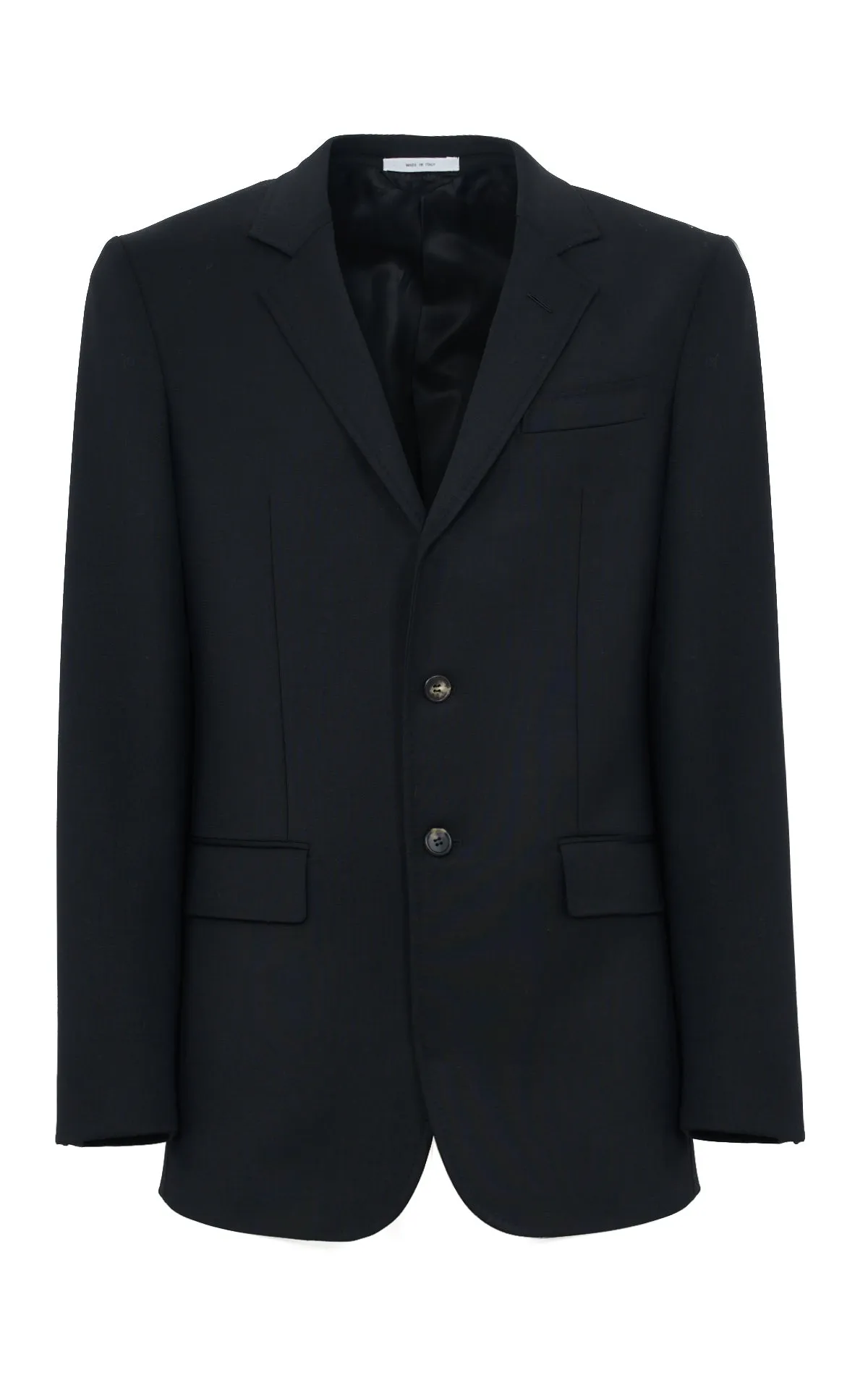 Irving Jacket in Black Sportswear Wool