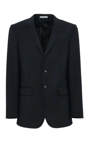 Irving Jacket in Black Sportswear Wool