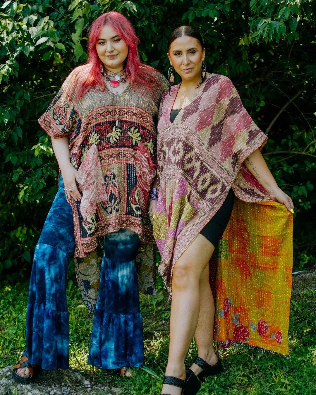 Kantha Hi Lo Tunic #62 by Kantha Bae