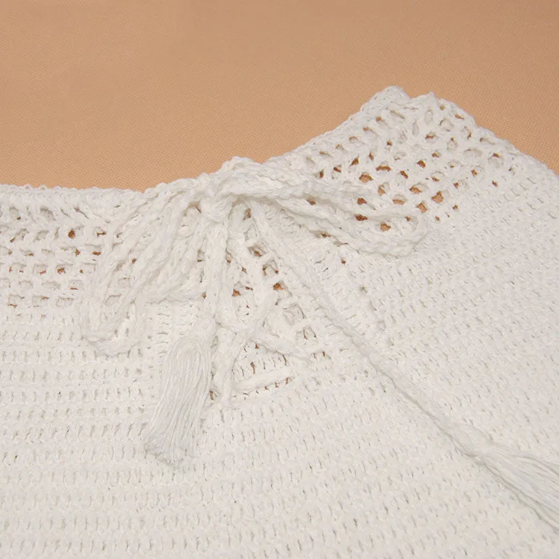 Lace Me Boho Crochet Shorts