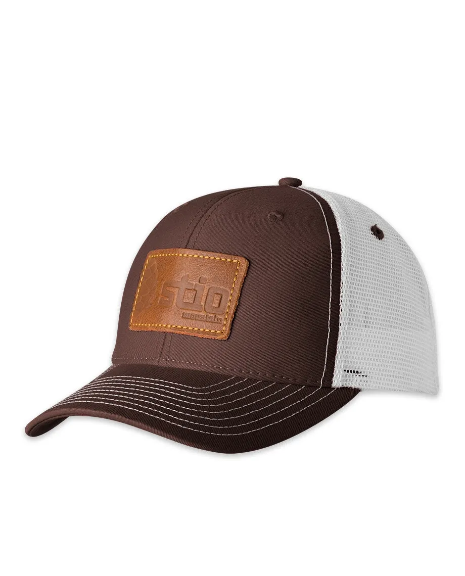 Leather Patch Trucker