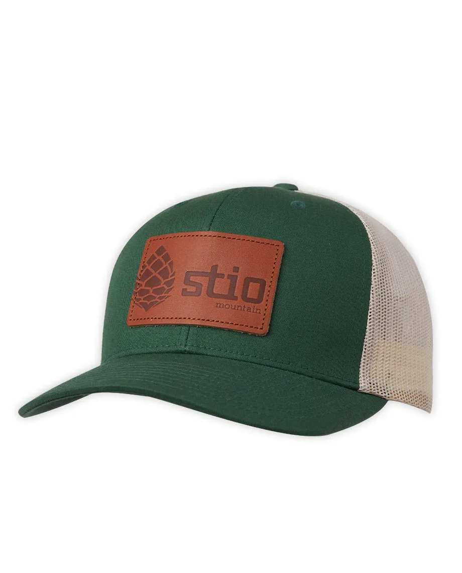 Leather Patch Trucker