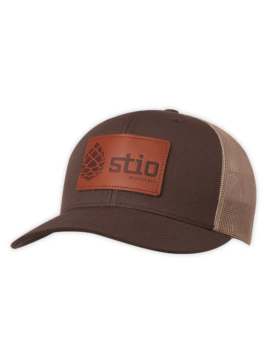 Leather Patch Trucker