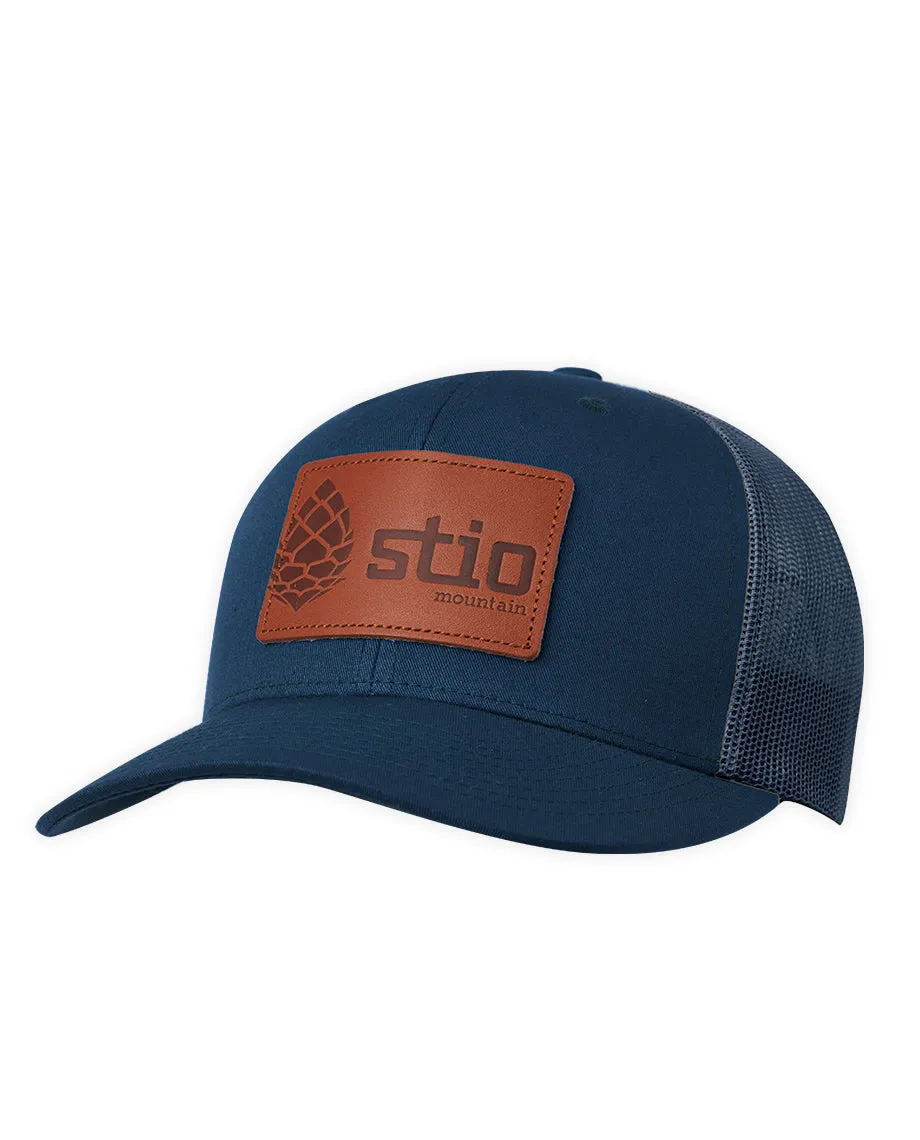 Leather Patch Trucker