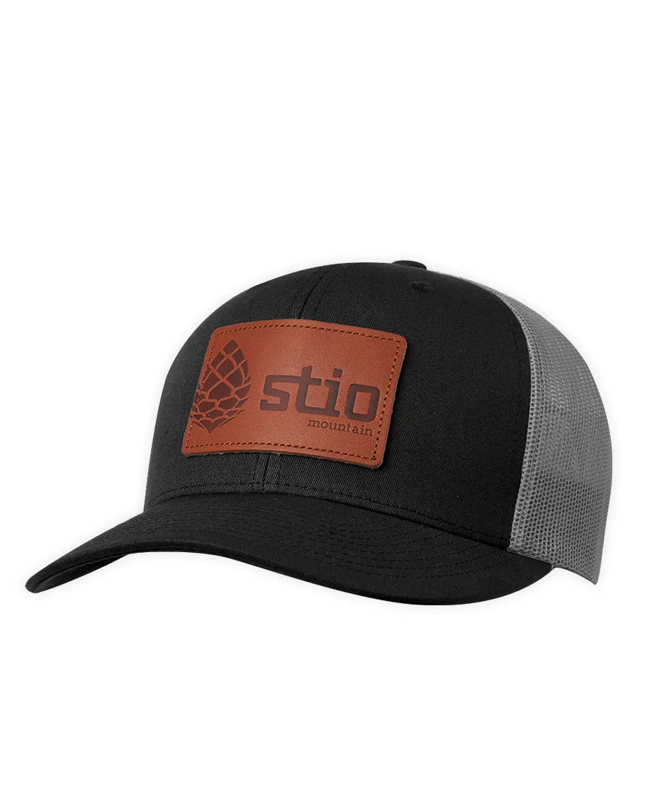Leather Patch Trucker