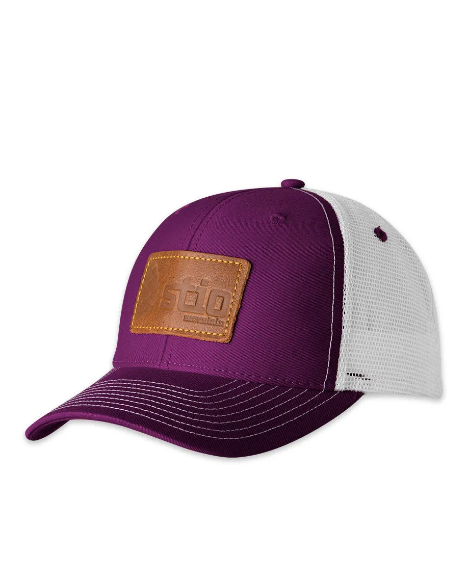Leather Patch Trucker