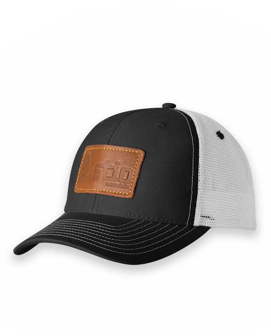 Leather Patch Trucker