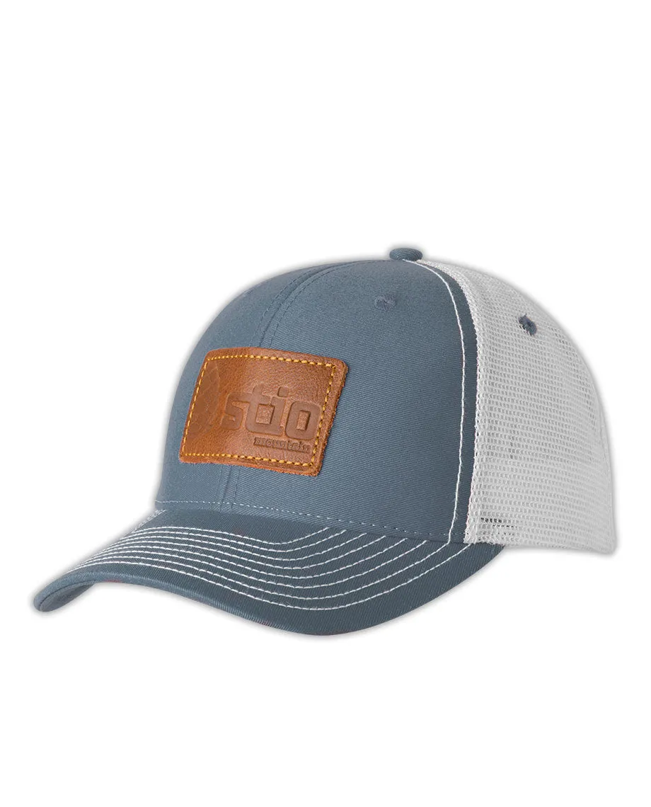 Leather Patch Trucker