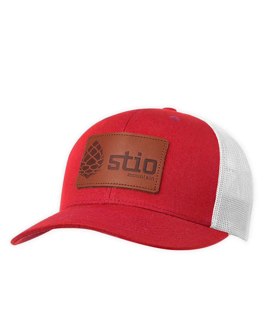 Leather Patch Trucker