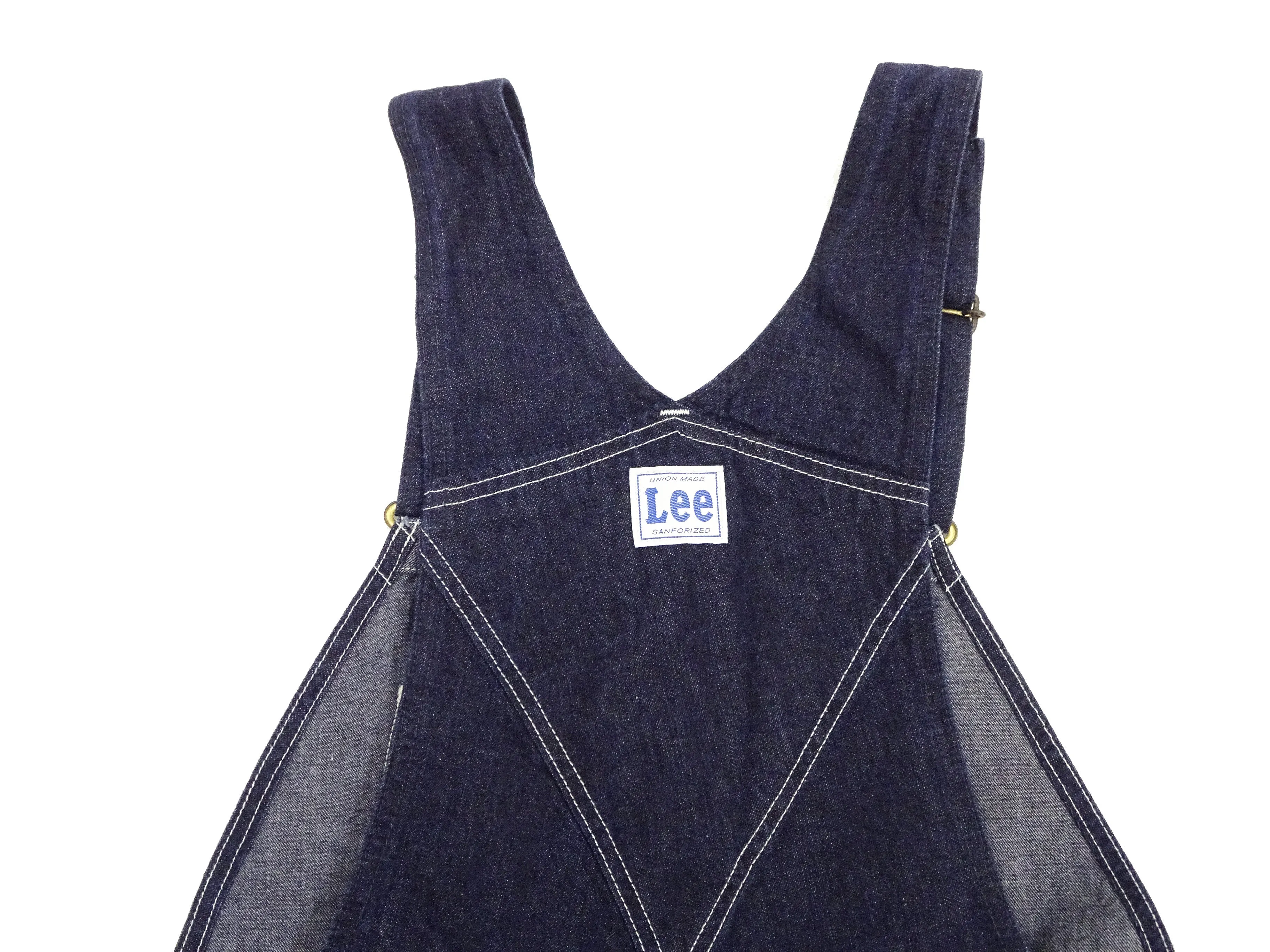 Lee Overalls Men's Casual Fashion Bib Overall High-Back LM7254 LM7254-2100 Rince Deep Blue Indigo