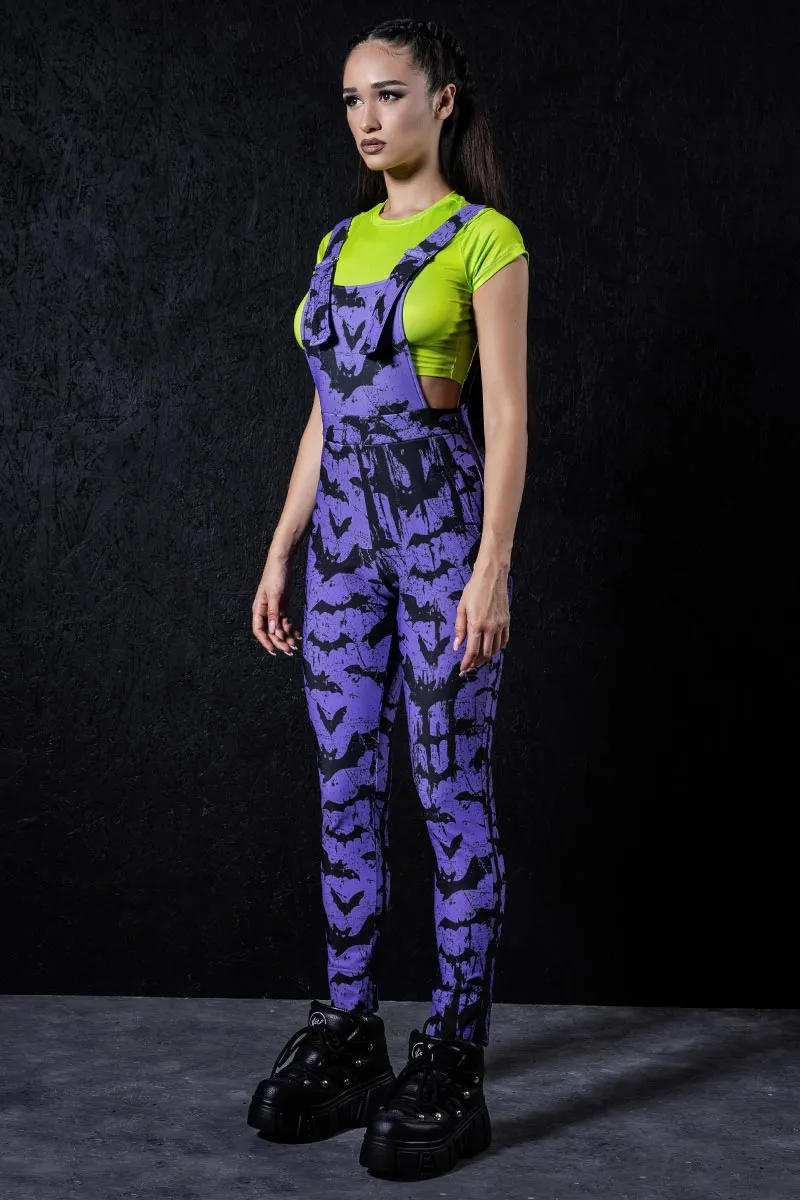 Midnight Bats Overalls