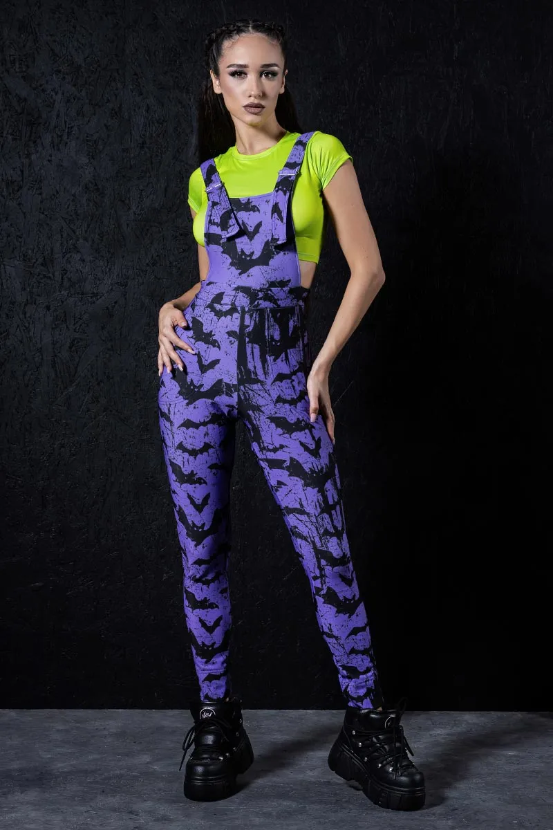 Midnight Bats Overalls