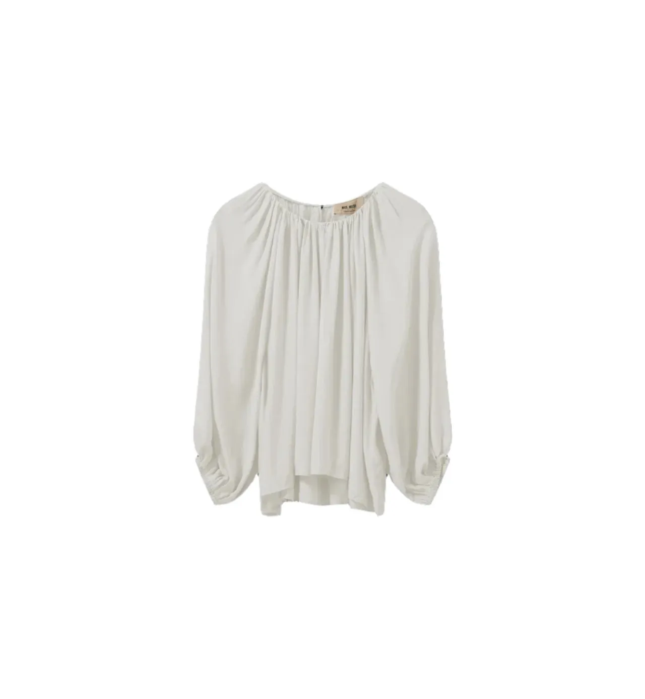 Mos Mosh Sansa Boheme Soft Blouse - Ecru