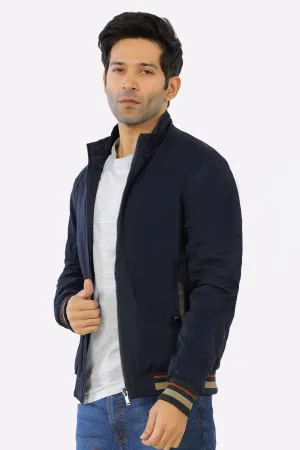 Navy Blue Reversible Men's Jacket